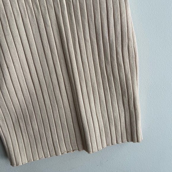 Forever 21 Beige Ribbed Knit Top - Picture 3 of 6